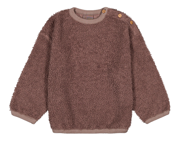 Sweat-shirt Ours Minio Mauve