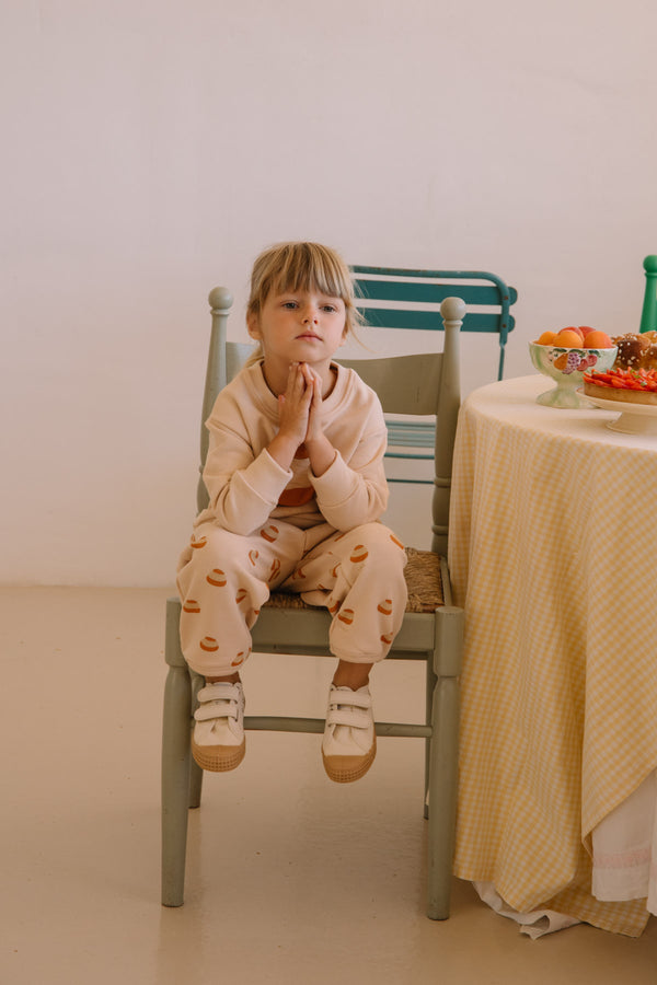 Pantalon Porgy Molleton Appleblossom Chou