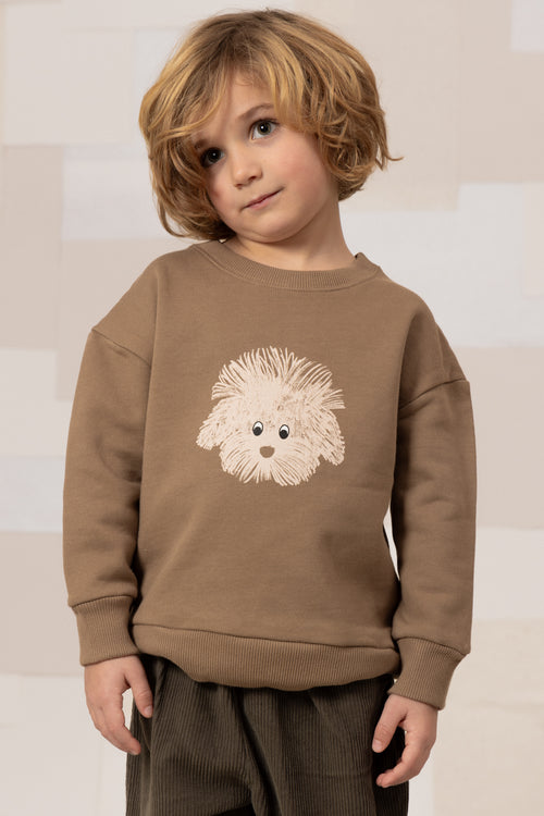 Sweat-shirt Bart Mocha chien