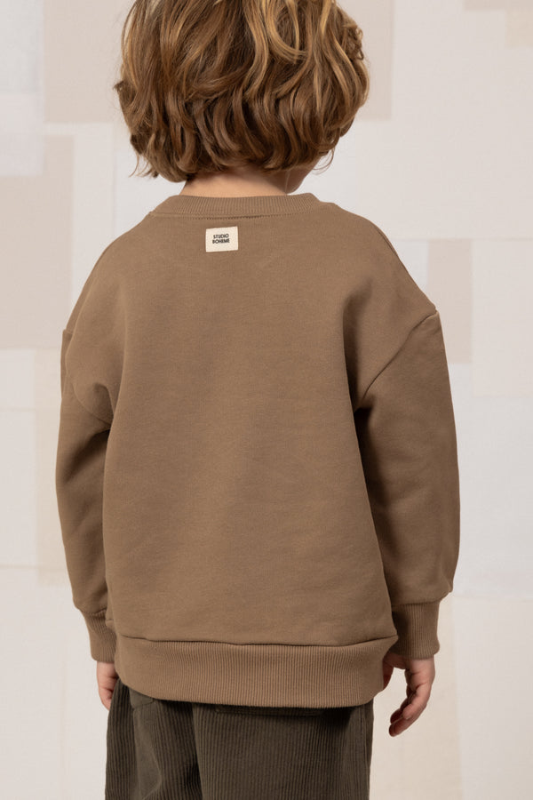 Sweat-shirt Bart Mocha chien