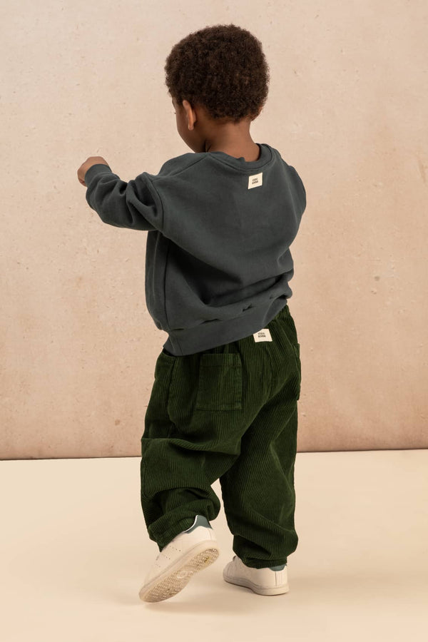 Pants Carrot Corduroy Forest Green