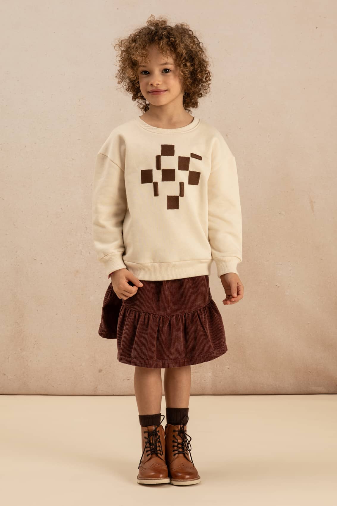 Brown corduroy skirt 48 new arrivals