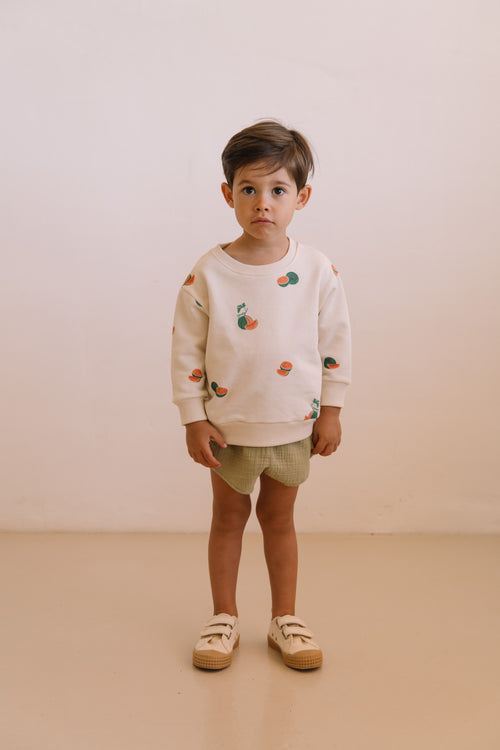 Shorts Georgette Golden Green