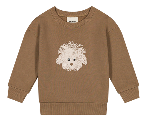 Sweat-shirt Bart Mocha chien