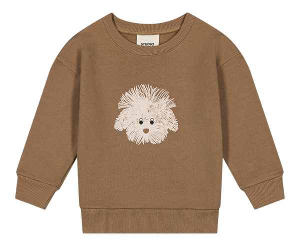 Sweat-shirt Bart Mocha chien