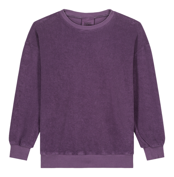 Sweatshirt Bart Terry Violet