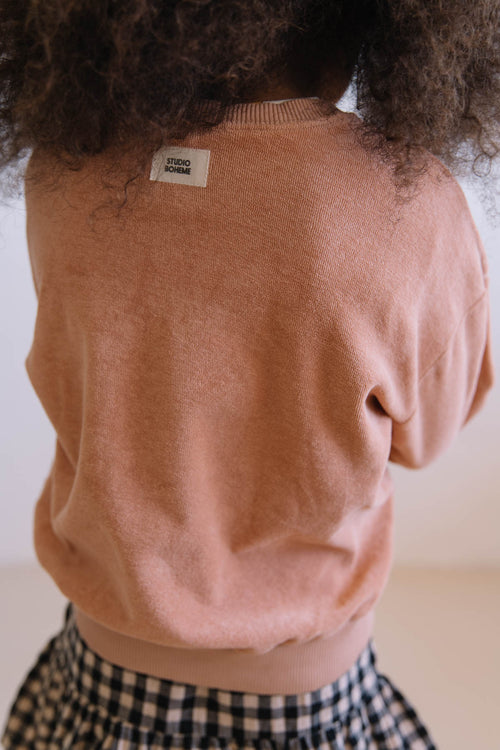 Sweatshirt Bart Terry Dulce Beige