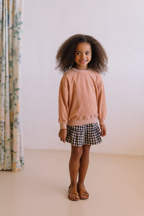 Sweatshirt Bart Terry Dulce Beige