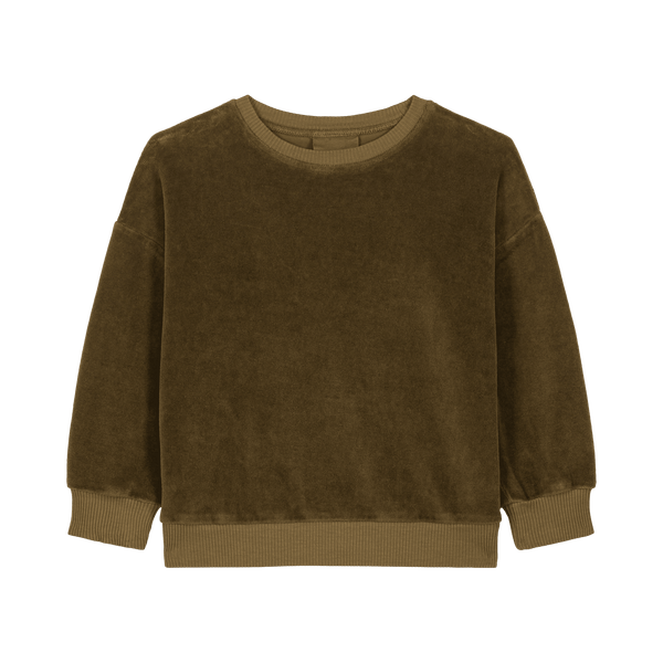 Sweat-shirt Bart Velvet Kaki