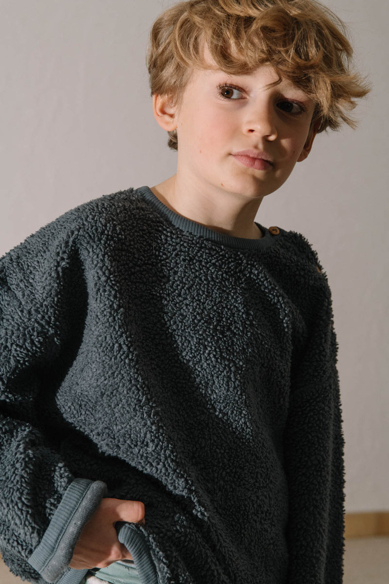 Sweatshirt Ours Minio blue grey