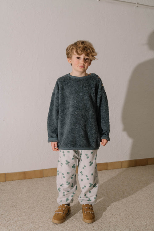 Sweat-shirt Ours Minio Bleu gris