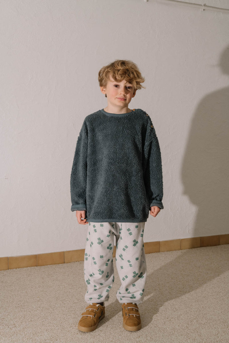 Sweat-shirt Ours Minio Bleu gris