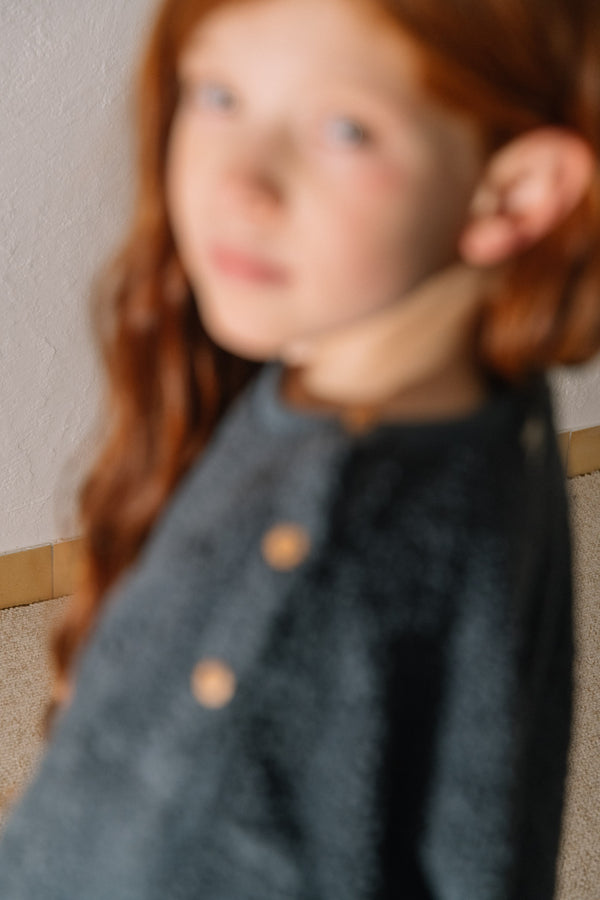 Sweat-shirt Ours Minio Bleu gris