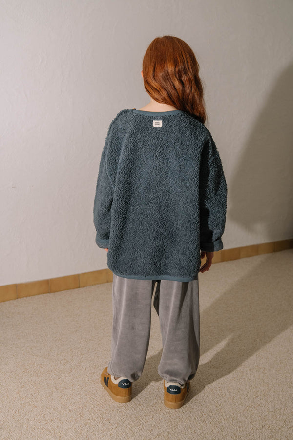 Pantalon Porgy Velvet Gris flanelle