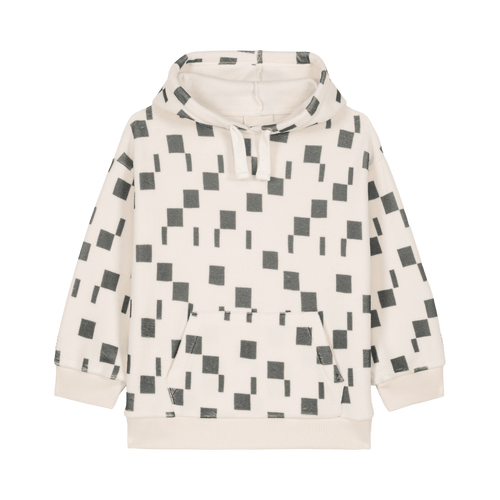 Sweatshirt Robin Polar Ecru squares