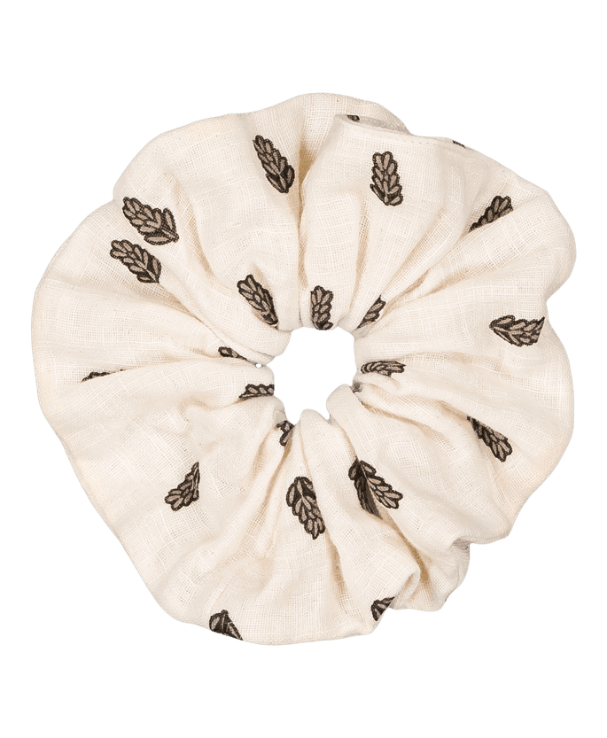 Gigi Scrunchie Off white lavender 