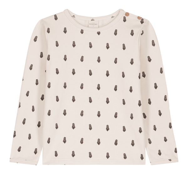 Sweatshirt Noé Off white lavender