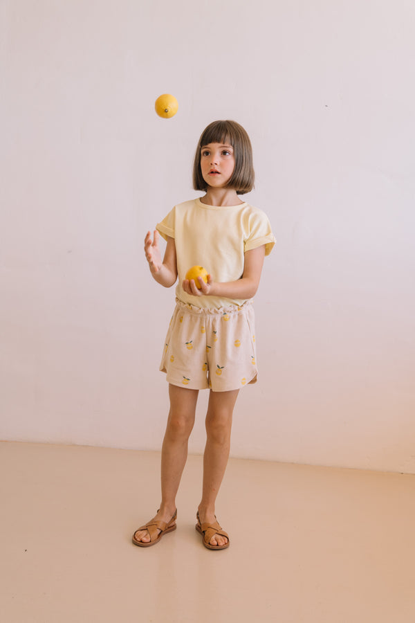T-shirt Bama Lemon cream