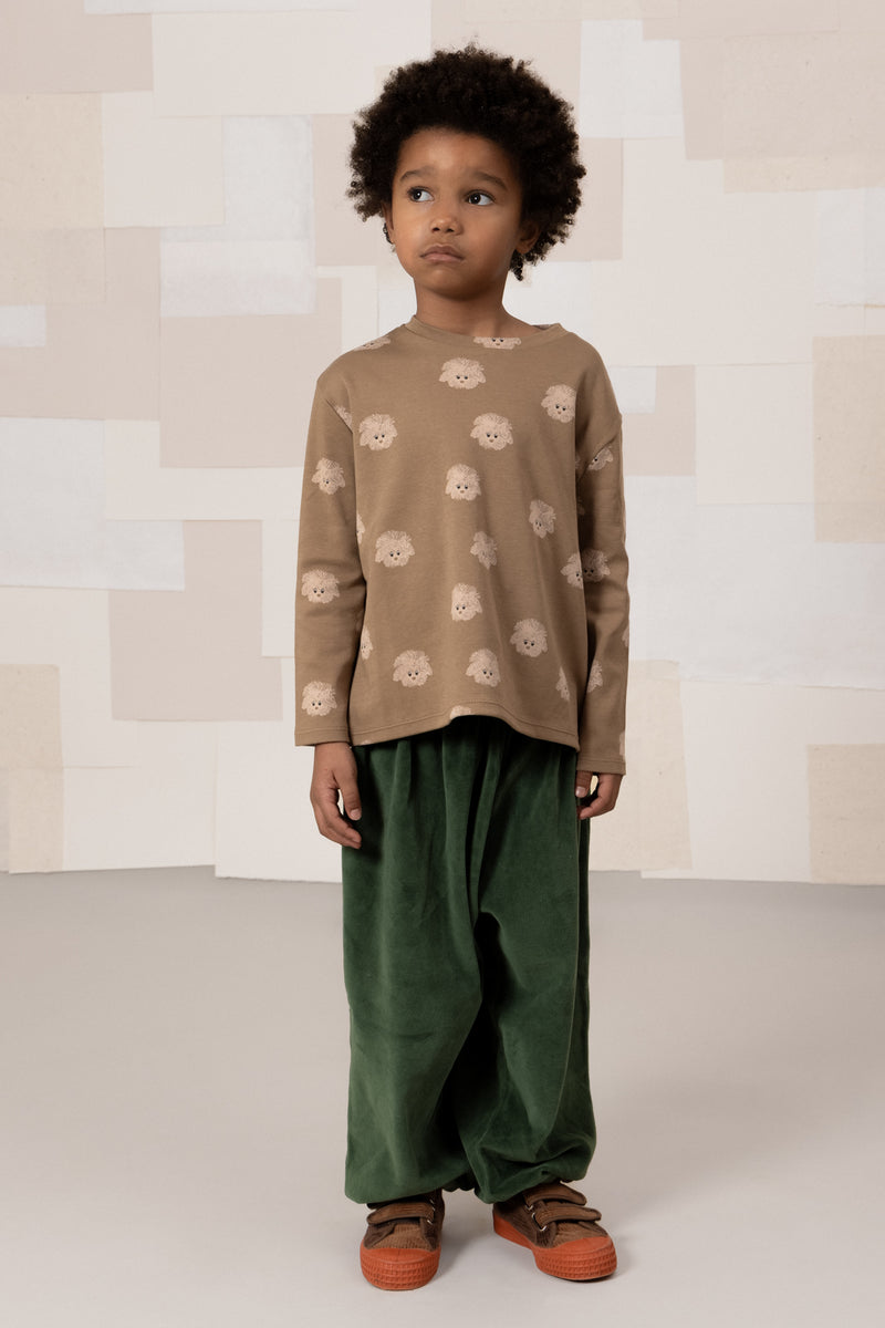 Pantalon Porgy Velvet Vert cilantro