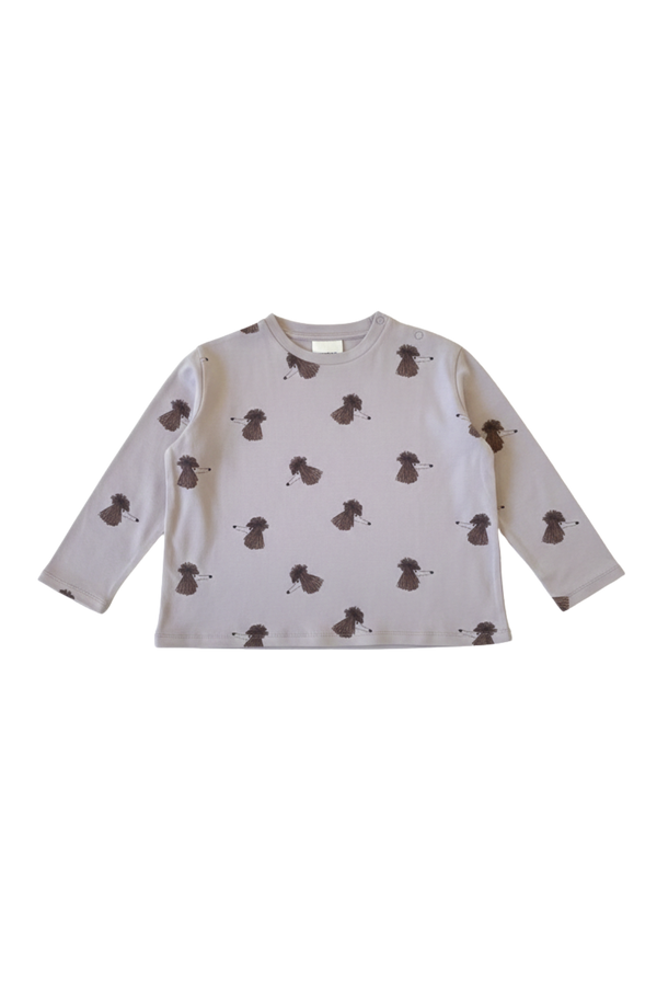 T-shirt Essential ML Mauve Dog Soeur