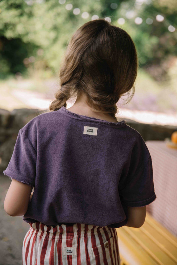 T-shirt Essential Terry Violet