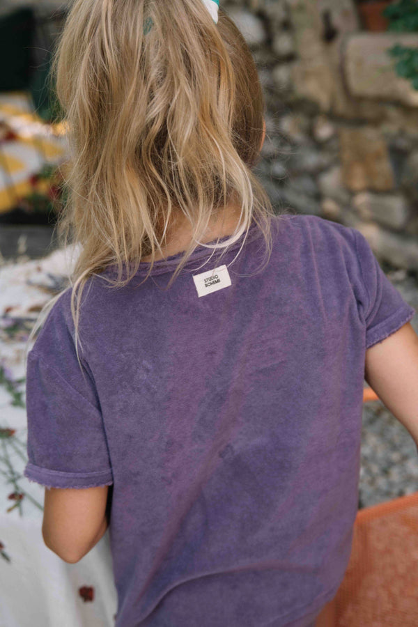 T-shirt Essential Terry Violet