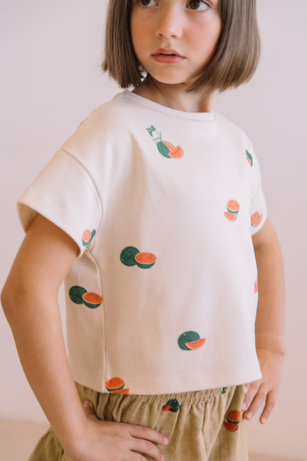 T-shirt Flow Pastèque