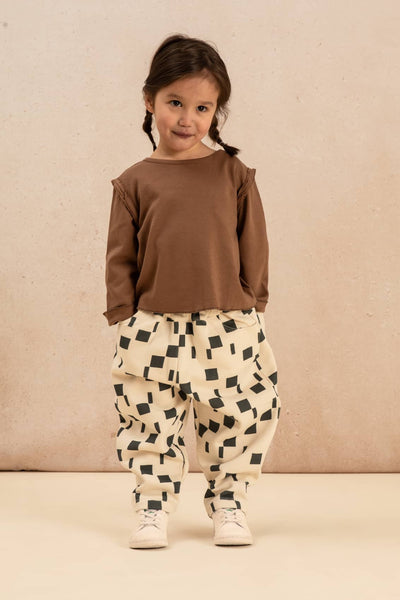 トップス STUDIO BOHEME PARIS  LALA T ECRU/APPLES T-shirt Lala Ecru Pommes Mixte Fille Garçon 0 à 10 ans