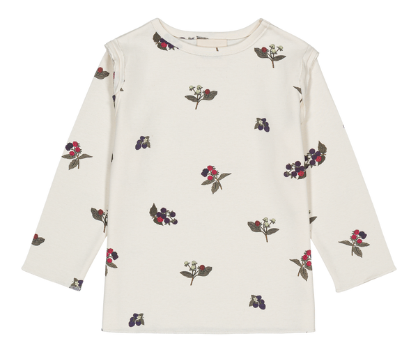 T-shirt Lala Ecru Mûres