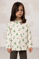 T-shirt Lala Ecru Trèfles