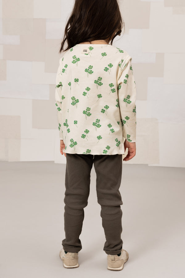 Leggings Rom Pom Taupe foncé