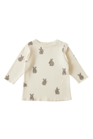 T-shirt Lala Ecru Lapins