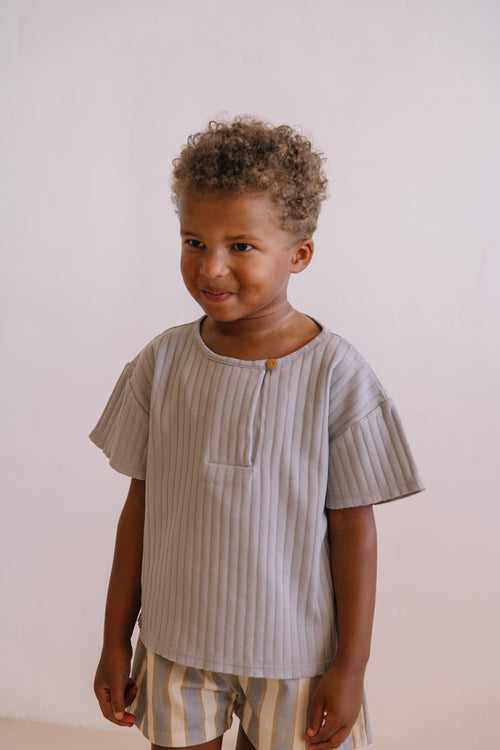 T-shirt Orso Bleu Silver