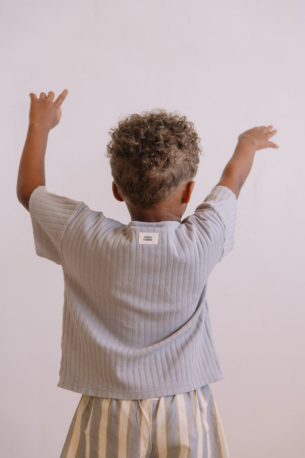 T-shirt Orso Bleu Silver