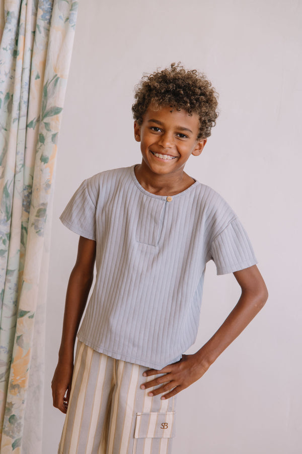 T-shirt Orso Bleu Silver