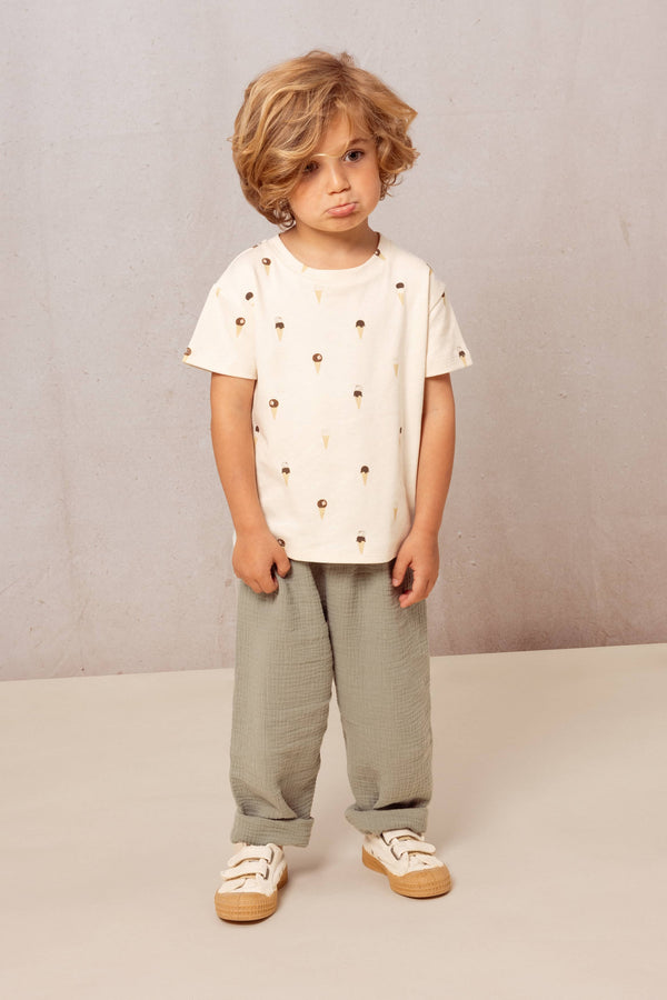 Pants Cousin Green Grey