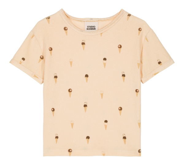 T-shirt Essential Terry Vanille Glaces