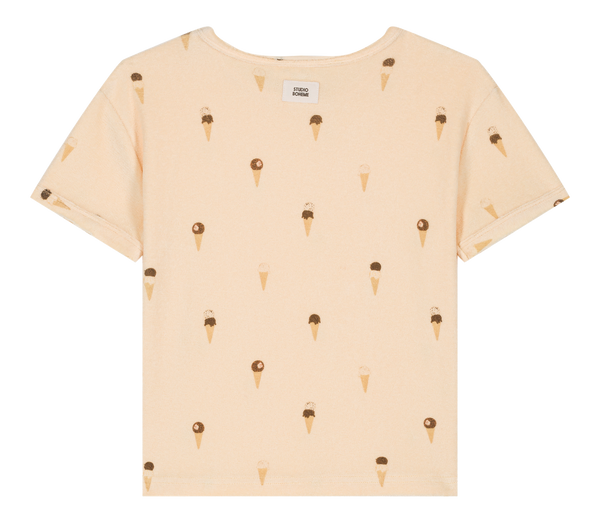 T-shirt Essential Terry Vanille Glaces