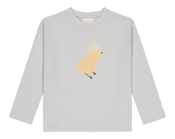 T-shirt Essential ML gris clair poussin