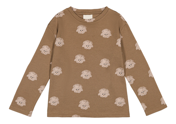 T-shirt Essential ML mocha chien