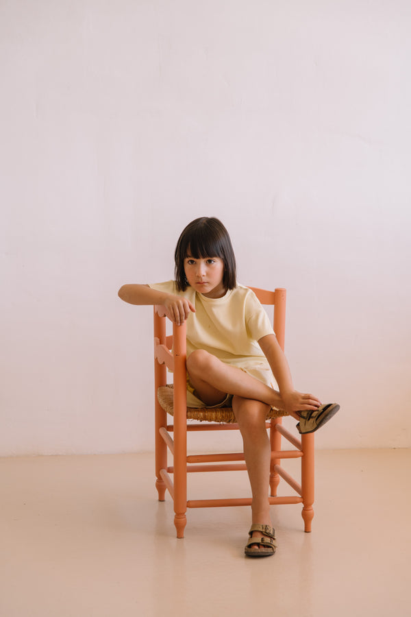 T-shirt Flow Lemon Cream