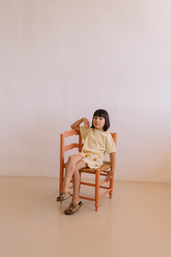 T-shirt Flow Lemon Cream