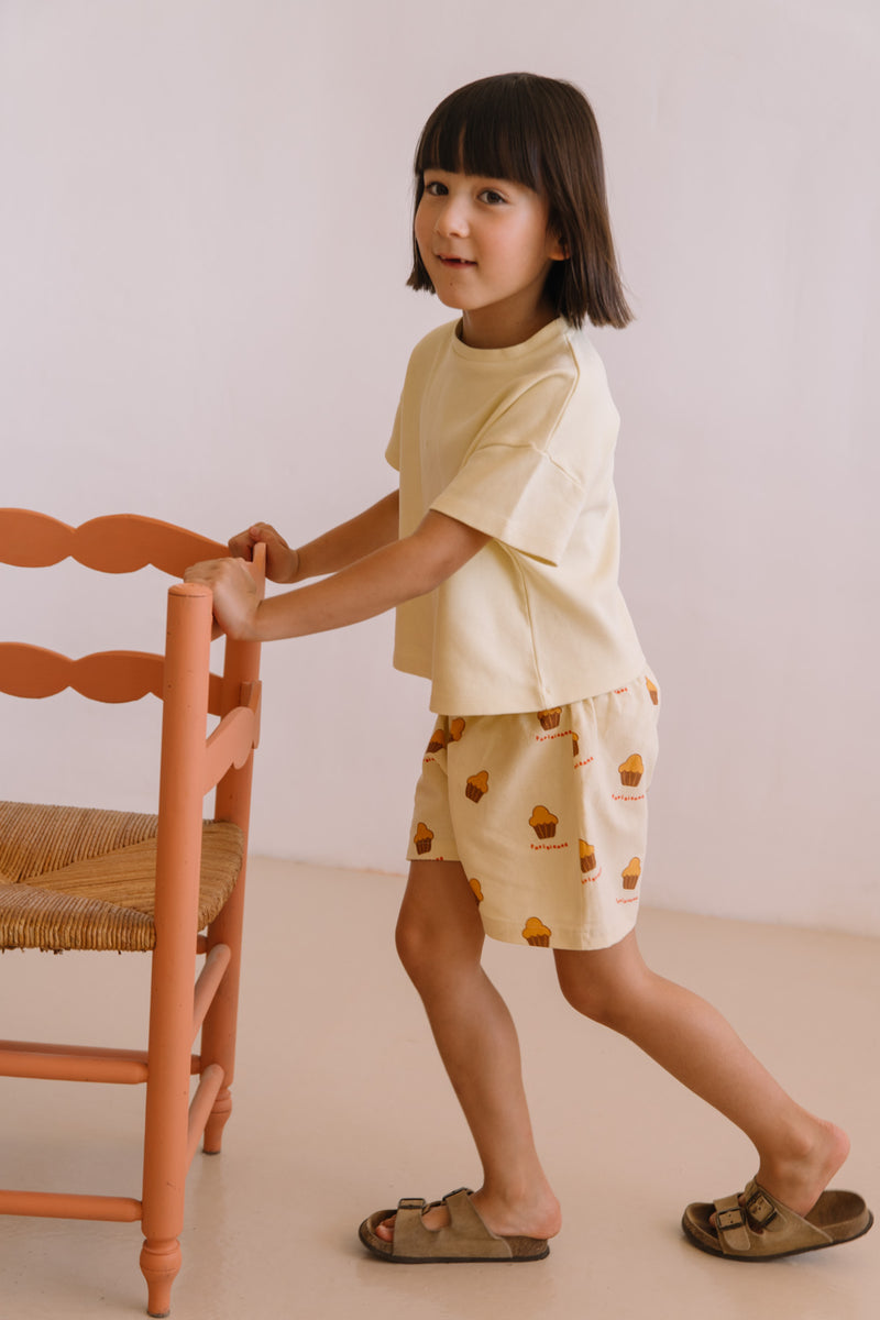 T-shirt Flow Lemon Cream