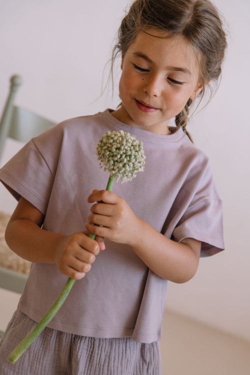 T-shirt Flow Nirvana Lila