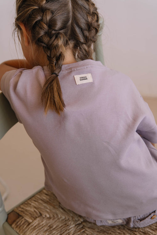 T-shirt Flow Nirvana Lila