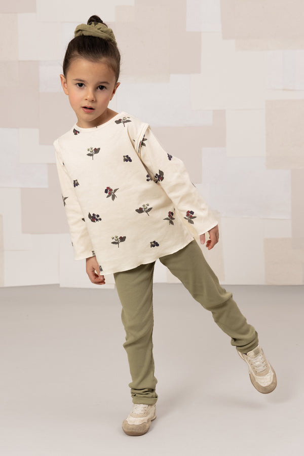 T-shirt Lala Ecru Mûres