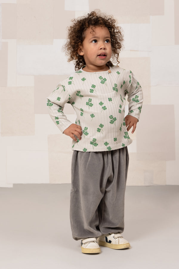 Pantalon Porgy Velvet Gris flanelle
