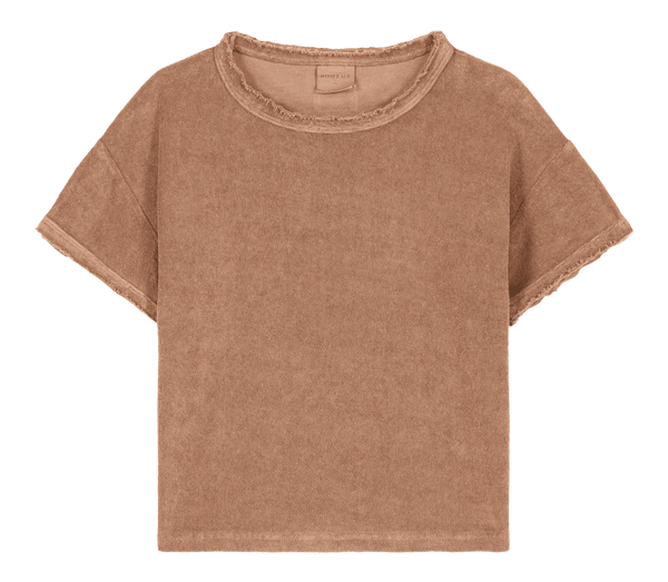 T-shirt Essential Terry Praline