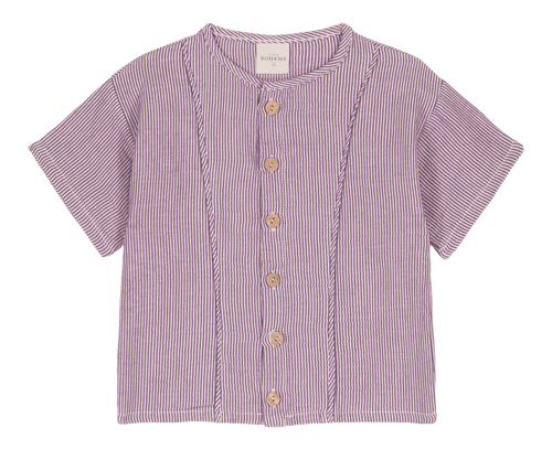 Blouse Thelme Rayures violettes