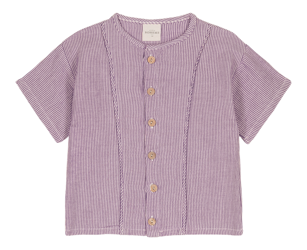 Blouse Thelme Rayures violettes